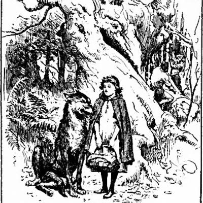 Little Red Riding Hood - #5/420 - friendly ending