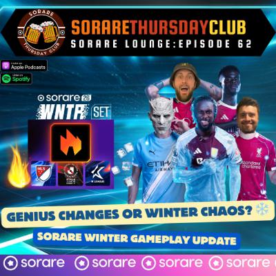 Sorare WINTER Gameplay Update: Genius Changes or Winter Chaos? ❄️ | Sorare Lounge Episode 62 🎙️ Sorare WINTER Gameplay Update: Genius Changes or Winter Chaos? ❄️ | Sorare Lounge Episode 62 🎙️