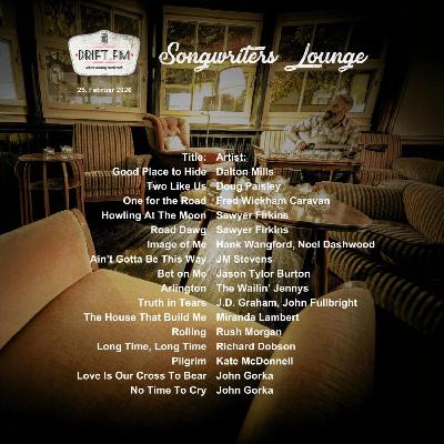 Songwriters Lounge vom 25. Februar 2026 Songwriters Lounge vom 25. Februar 2026