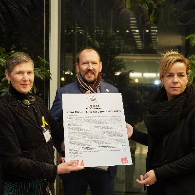 Petition "Keine Rückgabe der Corona-Soforthilfe" an Ministerin übergeben Petition "Keine Rückgabe der Corona-Soforthilfe" an Ministerin übergeben