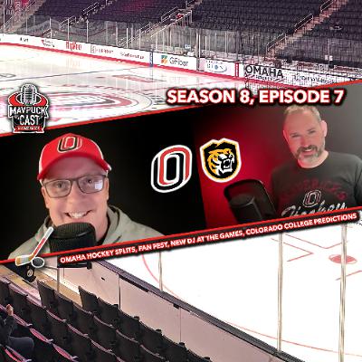 S8 E7: Omaha Hockey Splits, Fan Fest, New DJ at the Games, Colorado College Series Predictions