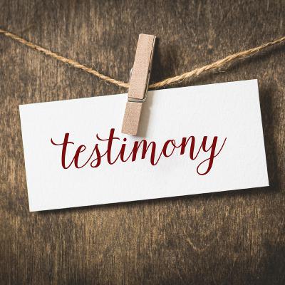 "God's Testimonial" - 1 John 5:1-21 - (May 12, 2024 - Pentecost 7)