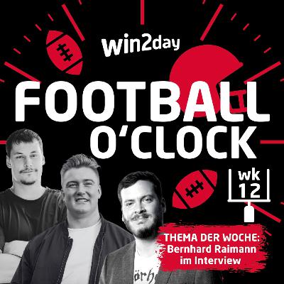 win2day Football O'Clock - week 12 2025 w/ Bernhard Raimann
