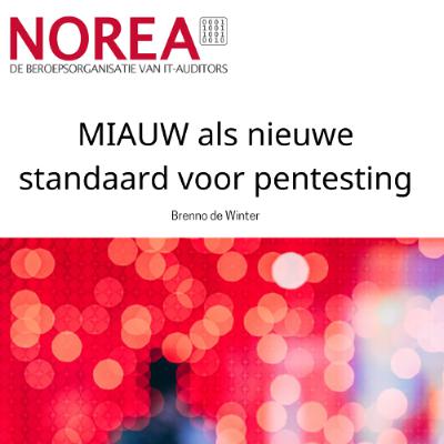 MIAUW als nieuwe standaard voor pentesting