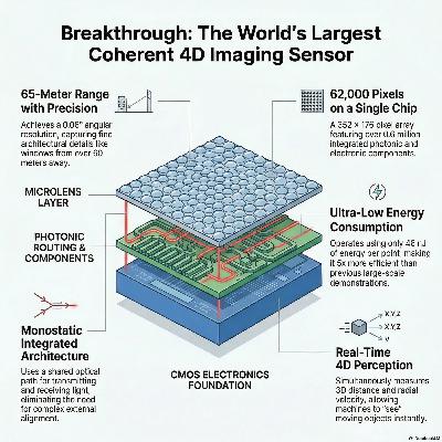 0.6 Million Components, One Chip: The Breakthrough That Gives Machines True Vision 🧠📡