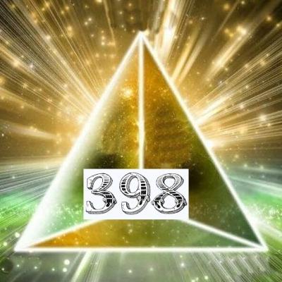 Secuencia numérica 398. Eleva tu frecuencia tranformando la negatividad en luz.