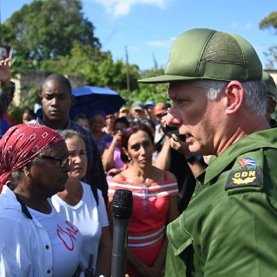 Díaz-Canel intercambió con pobladores de las comunidades más afectadas de Mayarí