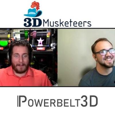 Grant from 3D Musketeers shares his 3D printing story & talks Tinybelt
