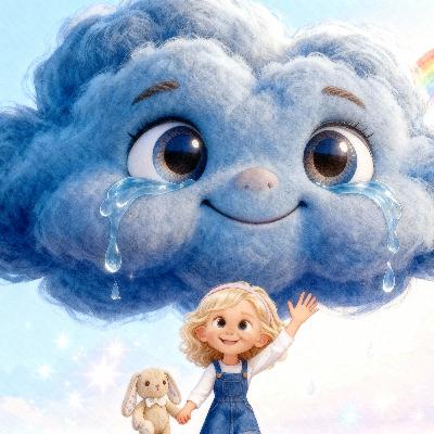 Lila i mała chmurka od łez 🌦️ Kiedy łzy znaczą coś dobrego | Bajka do słuchania 🎧 Audiobajka