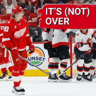 It's (NOT) over: Red Wings drop the ball to beaten up and tired Senators as playoff hopes dwindle It's (NOT) over: Red Wings drop the ball to beaten up and tired Senators as playoff hopes dwindle
