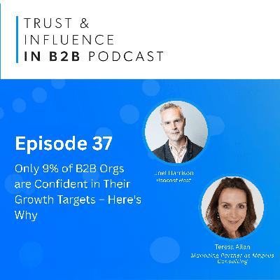 Only 9% of B2B orgs are confident in their growth targets – here's why | Teresa Allan on bridging the GTM Confidence Gap