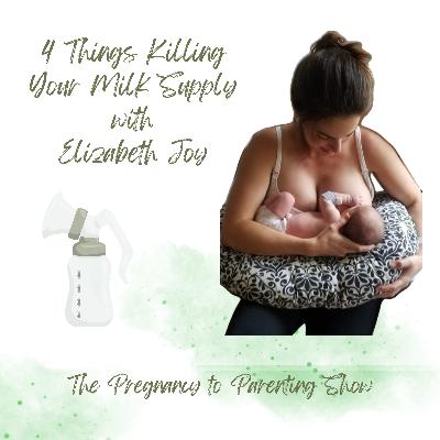 EP 341: 4 Things Killing Your Milk Supply with Doula Liz