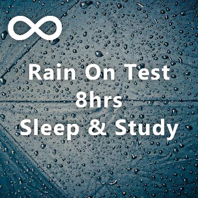 Rain On Tent With Thunder | Sleep & Study Sounds | White Noise (8hrs)