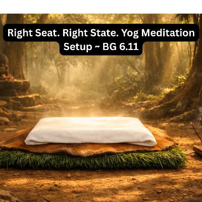 Right Seat. Right State | Bhagavad Gita Chapter 6 Shlok 11 Explained Hindi | Yog Meditation Setup