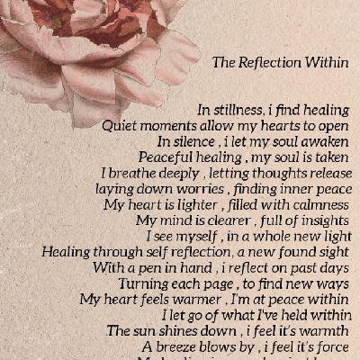Healing:Walking the part of self reflection Healing:Walking the part of self reflection