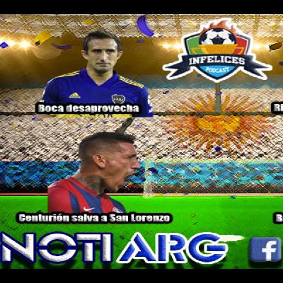 NOTIARG 2: Boca Jrs y Rive desaprovechan ventaja - Centurión salva a San Lorenzo - Banfield toma la cima!!