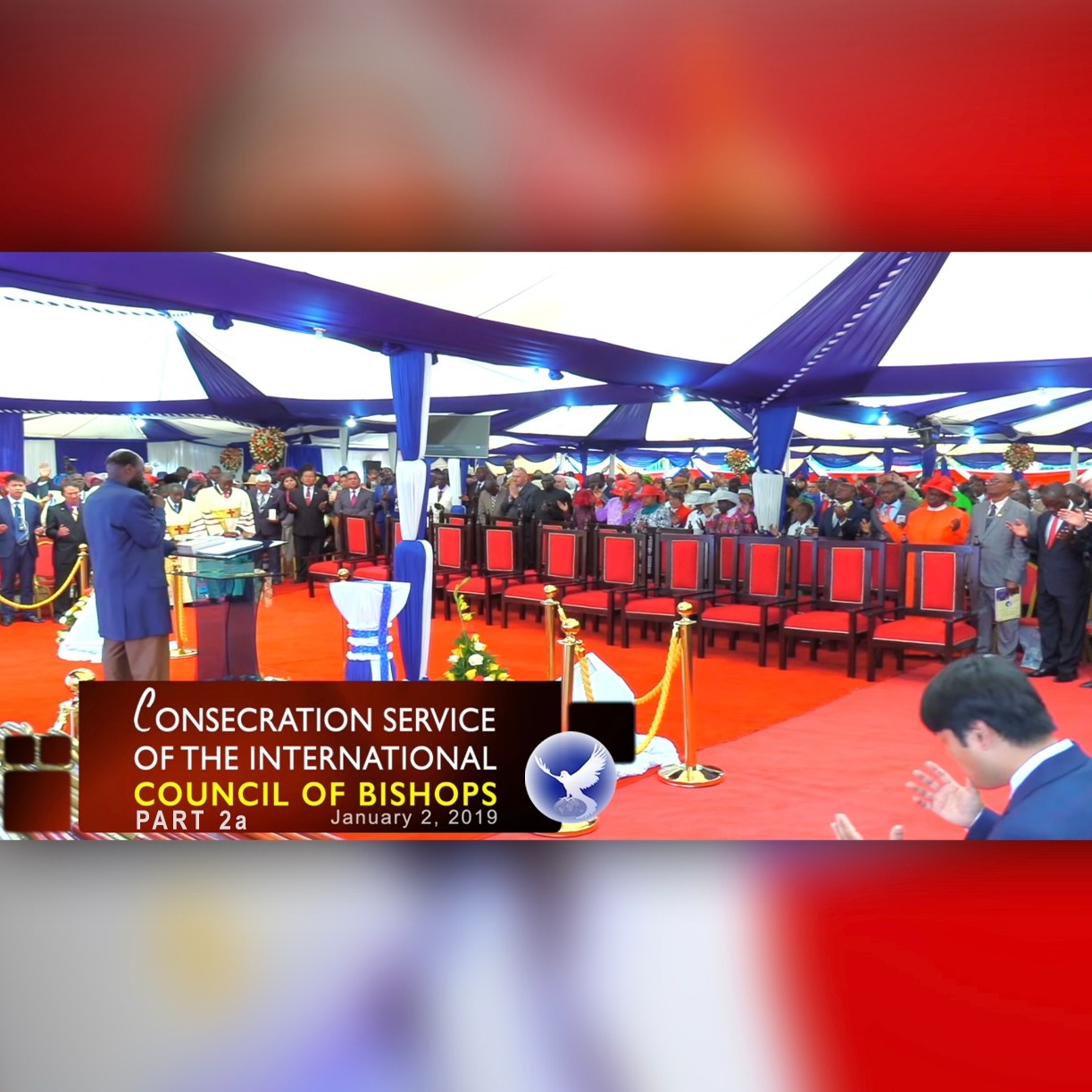 EPISODE 284 - 02JAN2019 - CONSECRATION OF THE INTERNATIONAL COUNCIL OF BISHOPS (PART2a) - PROPHET DR. OWUOR episode artwork