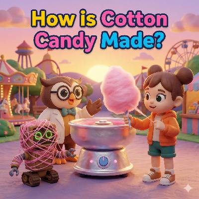 How is Cotton Candy Made? – States of Matter & Physical Science for Kids