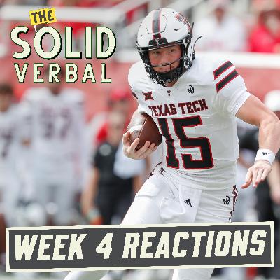 WEEK 4 REACTION SHOW: Texas Tech Breaks Through, Oklahoma Overwhelms, Clemson Collapses, Indiana Sends a Message | College Football