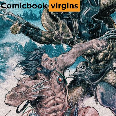 Predator Vs Wolverine, Spider-Man, & Black Panther Comic Book Virgins Predator Vs Wolverine, Spider-Man, & Black Panther Comic Book Virgins