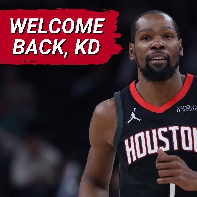 Kevin Durant RETURNS, Rockets DOMINATE Utah Jazz & Reed Sheppard Era OFFICIALLY Begins