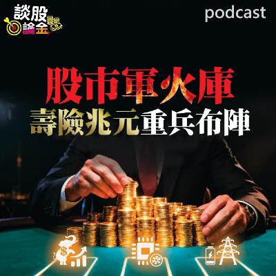 股市軍火庫 壽險兆元重兵布陣【談股論金 EP101】 股市軍火庫 壽險兆元重兵布陣【談股論金 EP101】