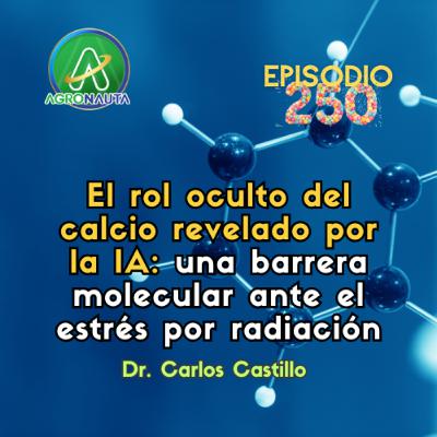 Episodio 250: El rol oculto del calcio revelado por la IA: una barrera molecular ante el estrés por radiación