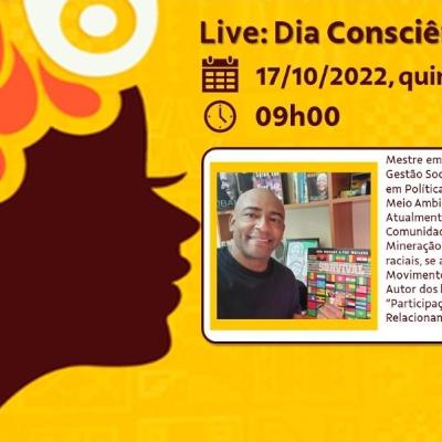 Roda de Conversa em funcao do dia da Consciencia Negra,com integrantes do Projeto FICO.