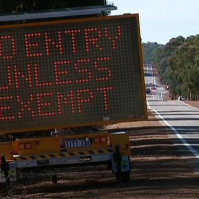 Restrictions set to ease for border communities in Victoria, New South Wales and South Australia Restrictions set to ease for border communities in Victoria, New South Wales and South Australia
