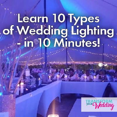 Wedding Lighting 101