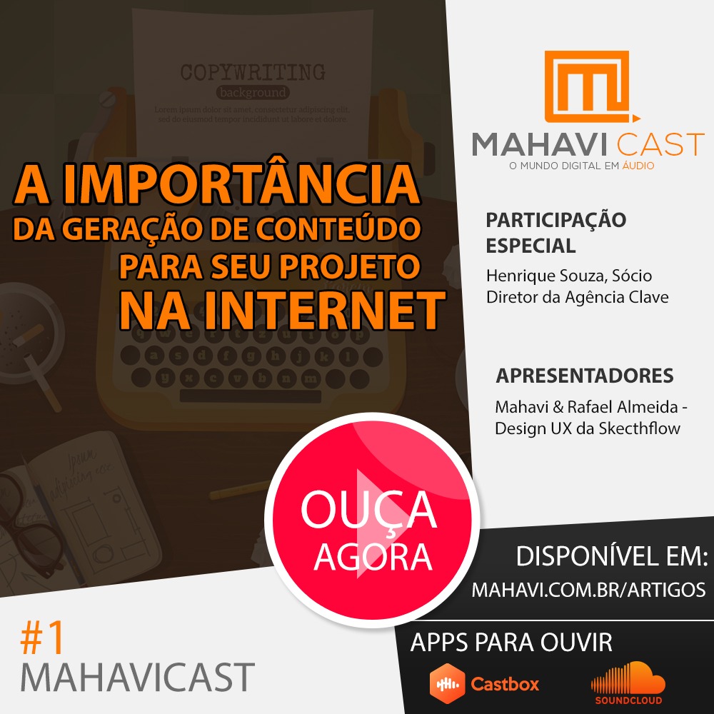 #1MahaviCast - A Importância da Geração de Conteúdo para SEO