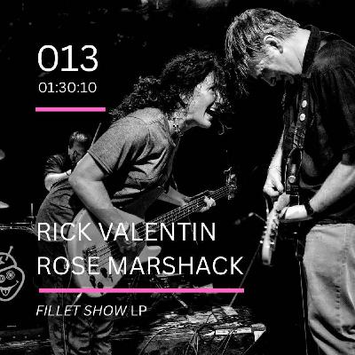 013: Fillet Show LP feat. Rick Valentin & Rose Marshack (Poster Children, 12 Inch Records)