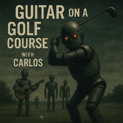 Guitar on a Golf Course