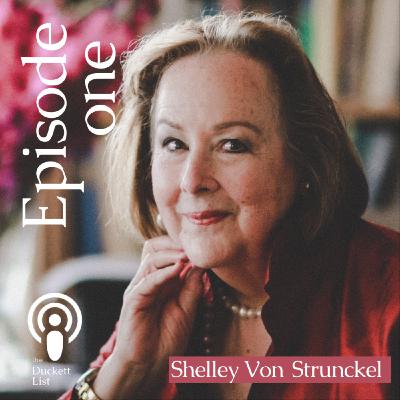 Suzanne chews the cud with Shelley Von Strunckel