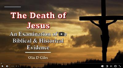 Could Someone Survive a Roman Crucifixion? (Olin Giles)
