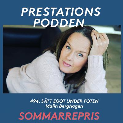 Sätt egot under foten - Malin Berghagen