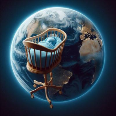 25 - Empty cradles versus a warming planet. The dilemma of declining birth rates