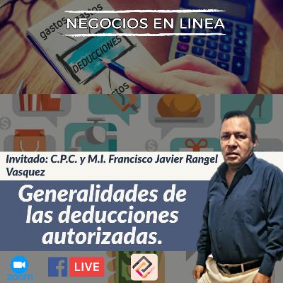 Generalidades de las deducciones autorizadas.