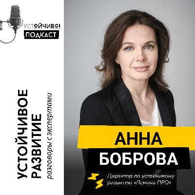 Анна Боброва: устойчивое развитие, стратегия и новые вызовы