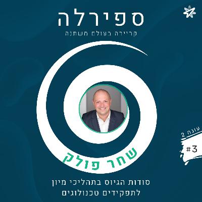 עונה 2, פרק 3: שחר פולק - סודות הגיוס בתהליכי מיון לתפקידים טכנולוגים