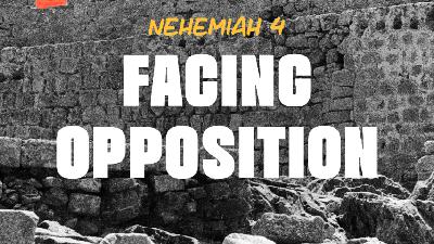 Facing Opposition