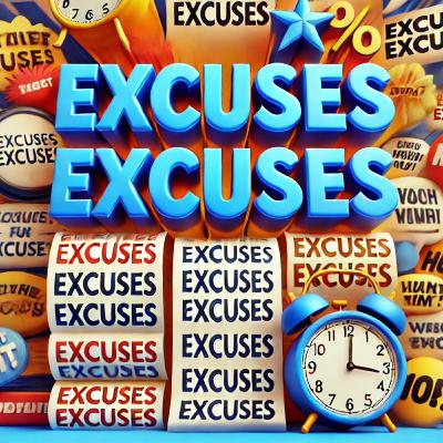 Excuses, Excuses 🧑🏽‍🔧