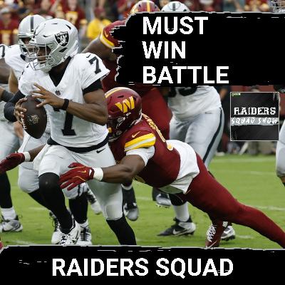 RAIDERS SQUAD SHOW: LAS VEGAS RAIDERS vs CHICAGO BEARS Preview, Bowers & Mayer Updates