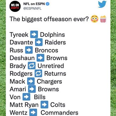 NFL RANTS: 2022 Free Agency Madness (featuring Tommy Jol) NFL RANTS: 2022 Free Agency Madness (featuring Tommy Jol)