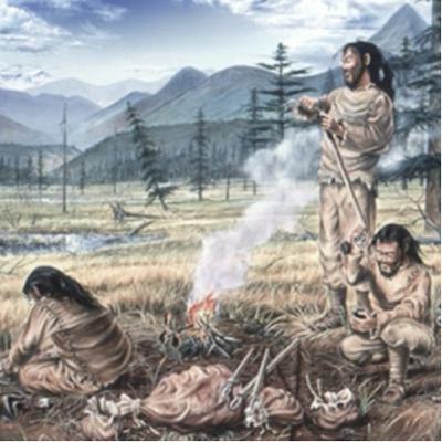 During the Stone Age, how was it like in the Land of the Rising Sun?