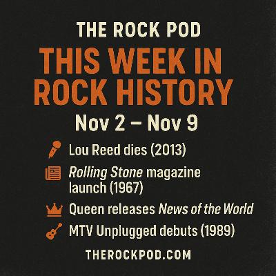 This Week In Rock Music History 11/3-11/9