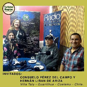 Invitados: Consuelo Pérez del Campo y Hernán Liñan de Ariza - Villa Taly - Guarilihue - Ñuble.