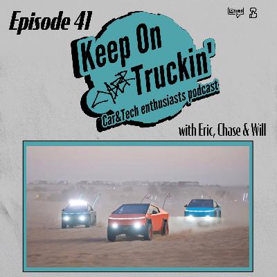 EP 41 Cybertrucks taking over Glamis at February Cyber Odyssey