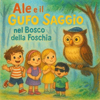 Ale e il Gufo Saggio nel Bosco della Foschia