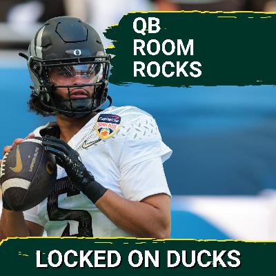 DYNAMIC: Oregon Ducks Quarterback Depth IMPRESSES with Dante Moore, Dylan Raiola & Locker Room Unity DYNAMIC: Oregon Ducks Quarterback Depth IMPRESSES with Dante Moore, Dylan Raiola & Locker Room Unity